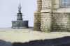 RT-Diorama 35038 Diorama Base: Small Church Corner Forgotten Sanctuary 1/35